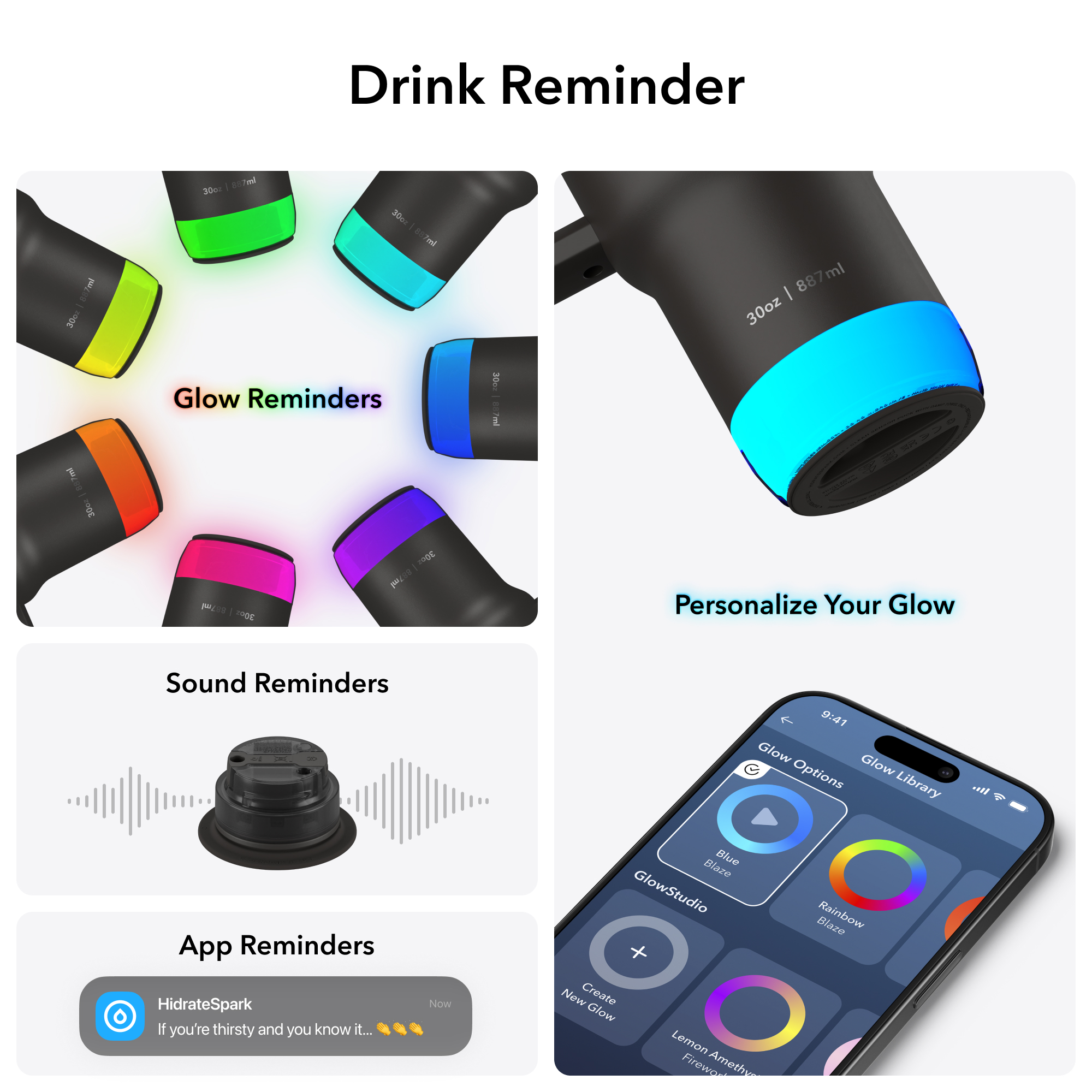 HidrateSpark Pro 2 Tumbler 30oz 1