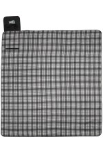 Extra Large Plaid Picnic Blanket - 1081-41BKFront Extra Large Plaid Picnic Blanket - 1081-41BKFront