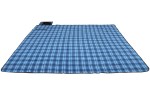 Extra Large Plaid Picnic Blanket - 1081-41BLFront Extra Large Plaid Picnic Blanket - 1081-41BLFront