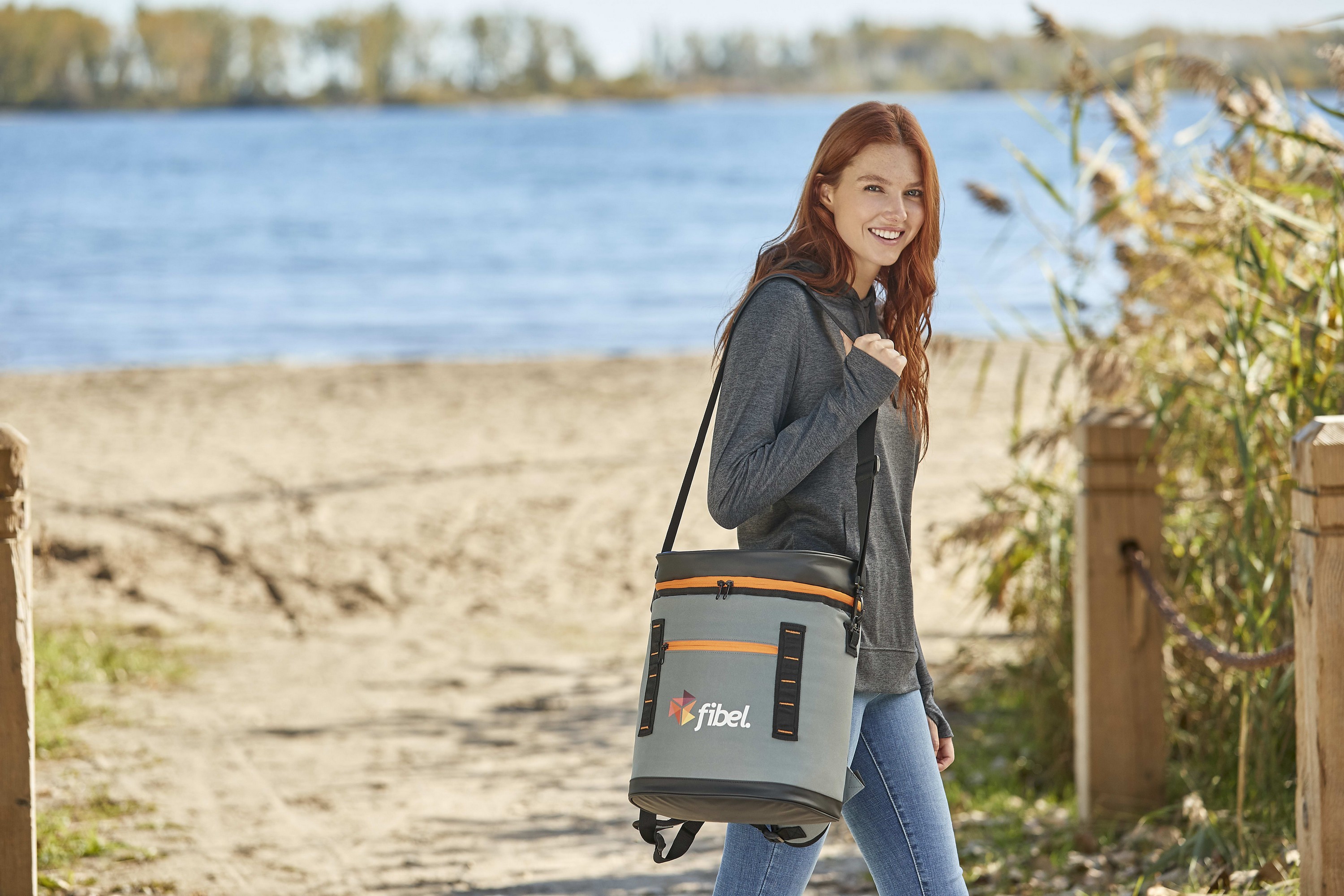 Premium 20 Can Backpack Cooler 1