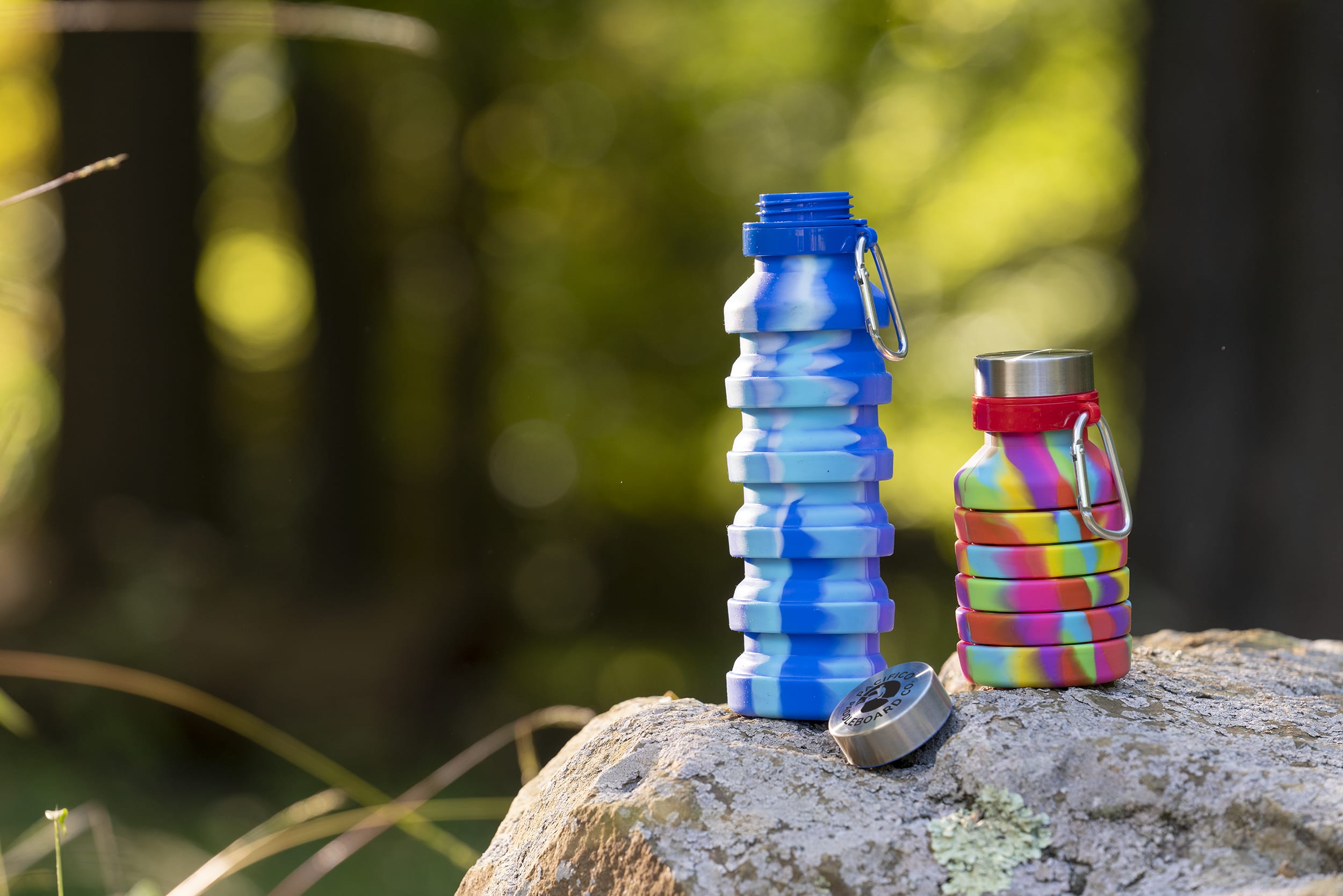 Zigoo Silicone Collapsible Water Bottle 18oz 1