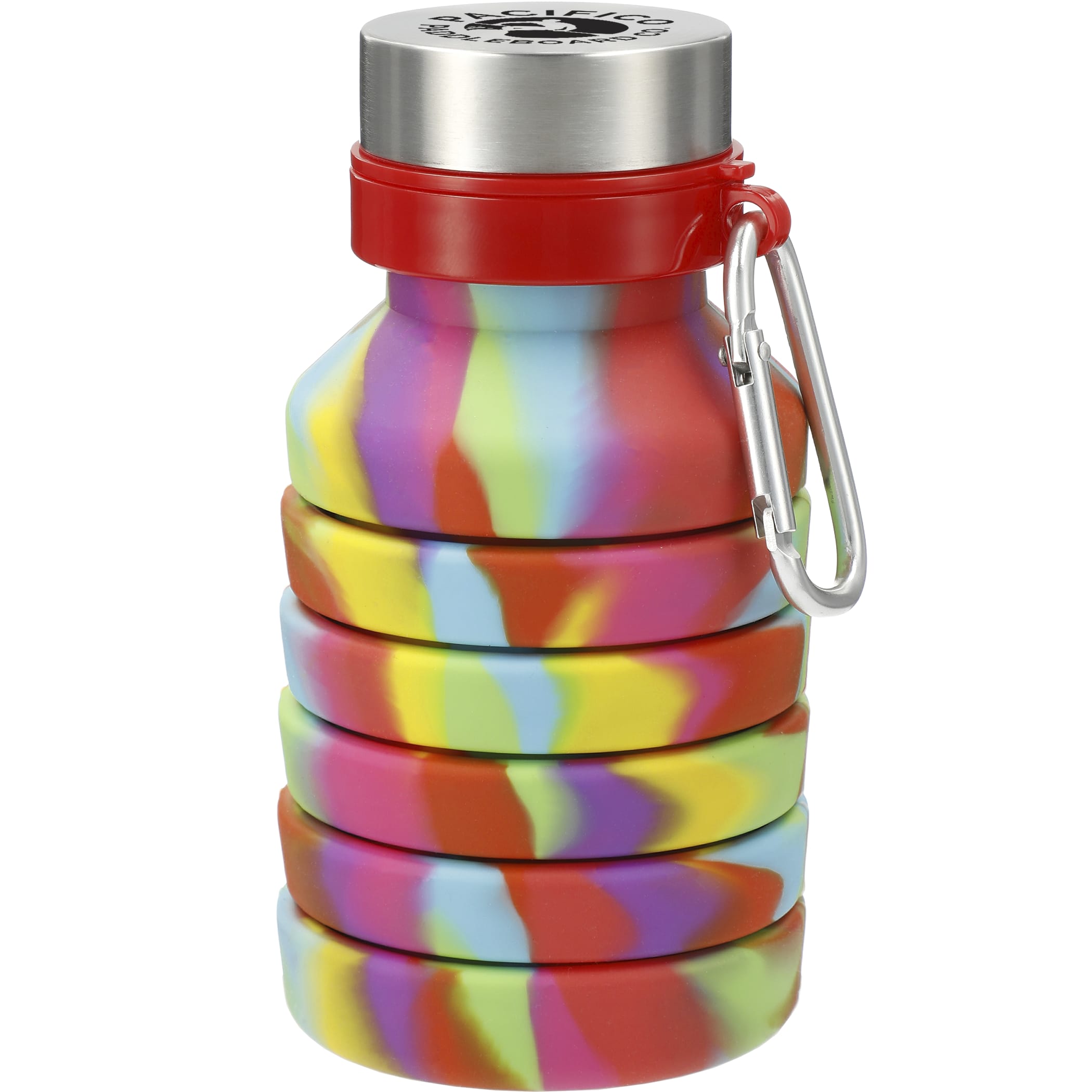 Zigoo Silicone Collapsible Water Bottle 18oz 1
