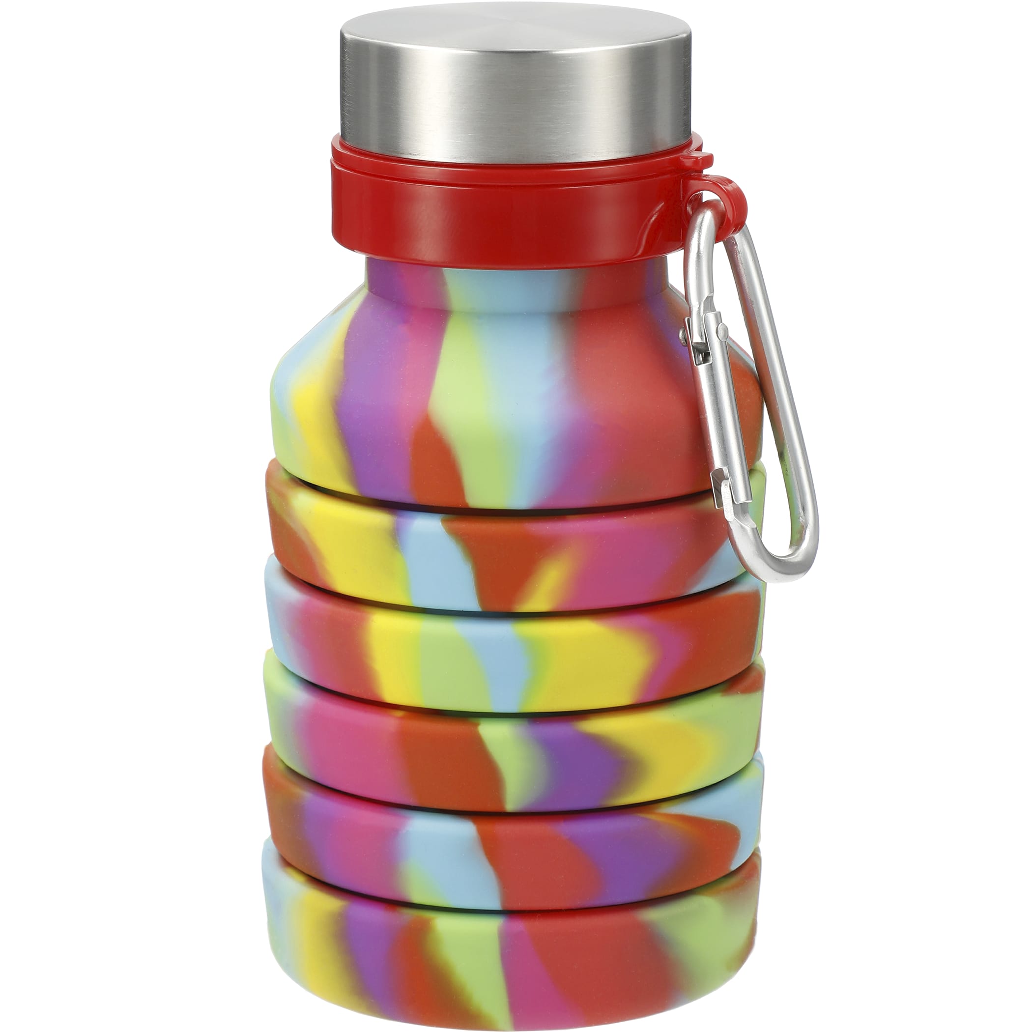 Zigoo Silicone Collapsible Water Bottle 18oz 1