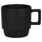 Paco 12oz Ceramic Mug - SM-6313BKFront Paco 12oz Ceramic Mug - SM-6313BKFront