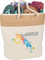 Jute Accent 12oz Cotton Canvas Rope Tote - 7900-22NTAngle-Right Jute Accent 12oz Cotton Canvas Rope Tote - 7900-22NTAngle-Right