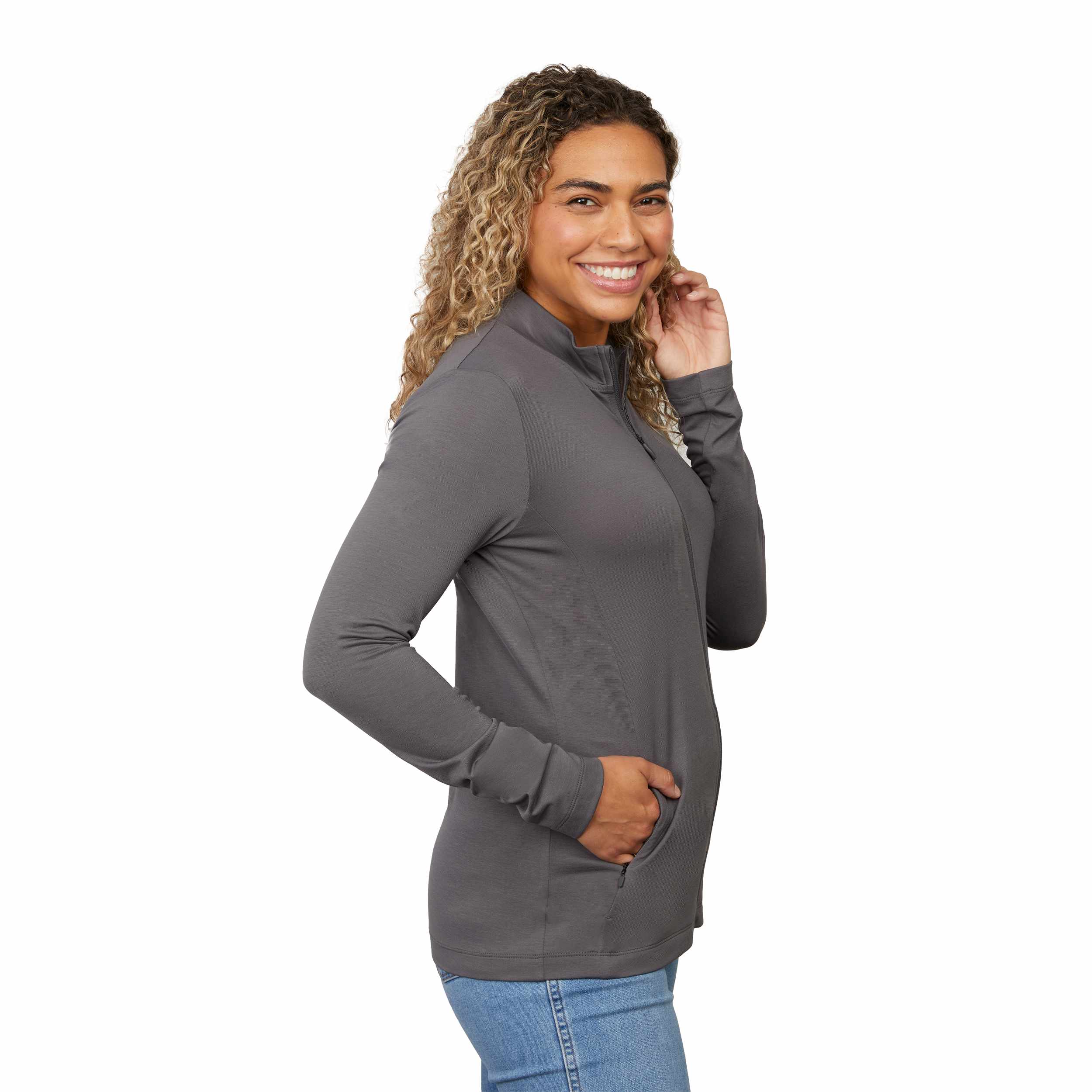 Women's IZU EVERYTHING PERFORMANCE Eco Full Zip 1