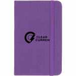3.5'' x 5.5'' Recycled Pocket Bound Journal - SM-5312BLAngle-Right 3.5'' x 5.5'' Recycled Pocket Bound Journal - SM-5312BLAngle-Right
