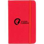 3.5'' x 5.5'' Recycled Pocket Bound Journal - SM-5312RDFront 3.5'' x 5.5'' Recycled Pocket Bound Journal - SM-5312RDFront