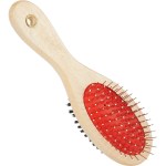 PawSpa FSC® 100% Wood Dual Sided Pet Brush - 7300-29WDAngle-Right PawSpa FSC® 100% Wood Dual Sided Pet Brush - 7300-29WDAngle-Right