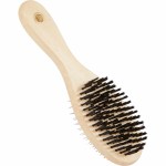 PawSpa FSC® 100% Wood Dual Sided Pet Brush - 7300-29WDAngle-Right PawSpa FSC® 100% Wood Dual Sided Pet Brush - 7300-29WDAngle-Right
