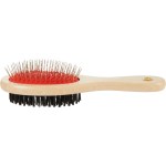 PawSpa FSC® 100% Wood Dual Sided Pet Brush - 7300-29WDFront PawSpa FSC® 100% Wood Dual Sided Pet Brush - 7300-29WDFront