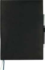 7'' x 10'' FSC® Mix Vicenza Large Bound Journal - 2700-63BKFront 7'' x 10'' FSC® Mix Vicenza Large Bound Journal - 2700-63BKFront