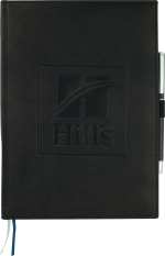 7'' x 10'' FSC® Mix Vicenza Large Bound Journal - 2700-63BKFront 7'' x 10'' FSC® Mix Vicenza Large Bound Journal - 2700-63BKFront