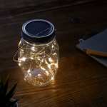 Solar Power Mason Jar Light - 1431-55CLAngle-Right Solar Power Mason Jar Light - 1431-55CLAngle-Right