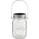Solar Power Mason Jar Light - 1431-55CLBack Solar Power Mason Jar Light - 1431-55CLBack