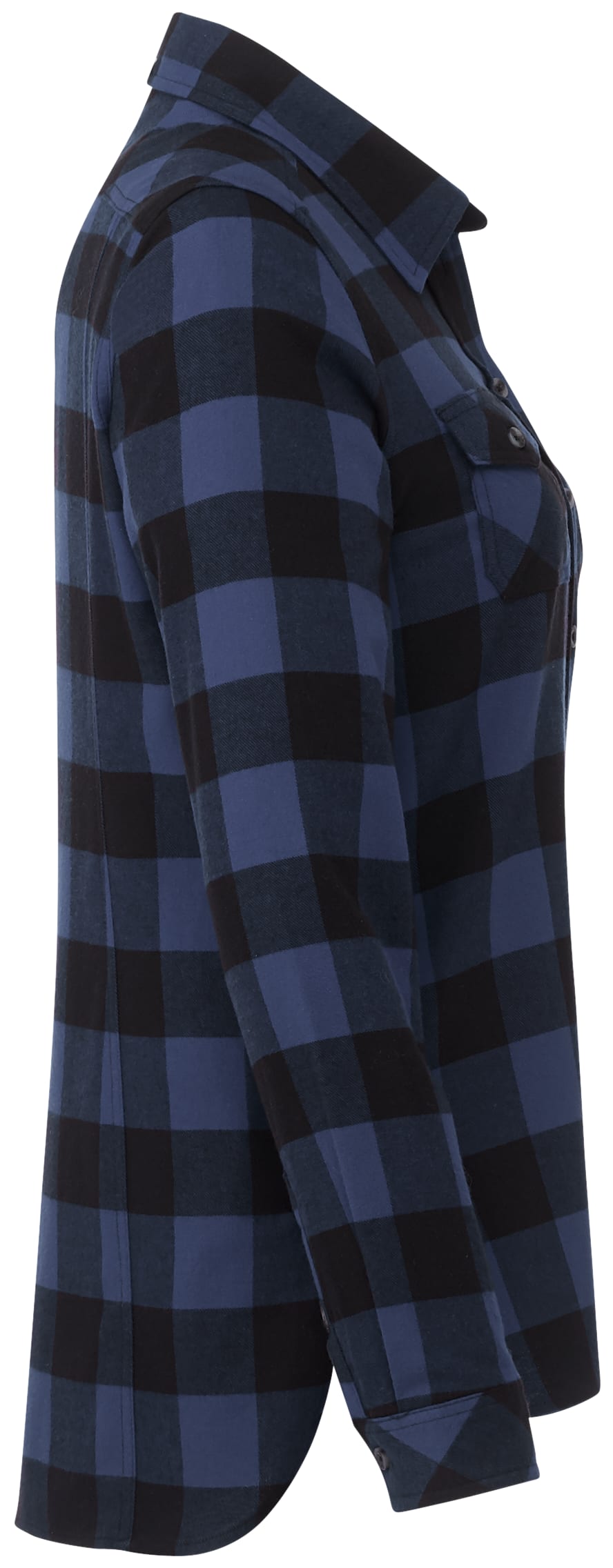 Women's SPRUCELAKE Roots73 Long Sleeve Button Up Flannel Shirt 2