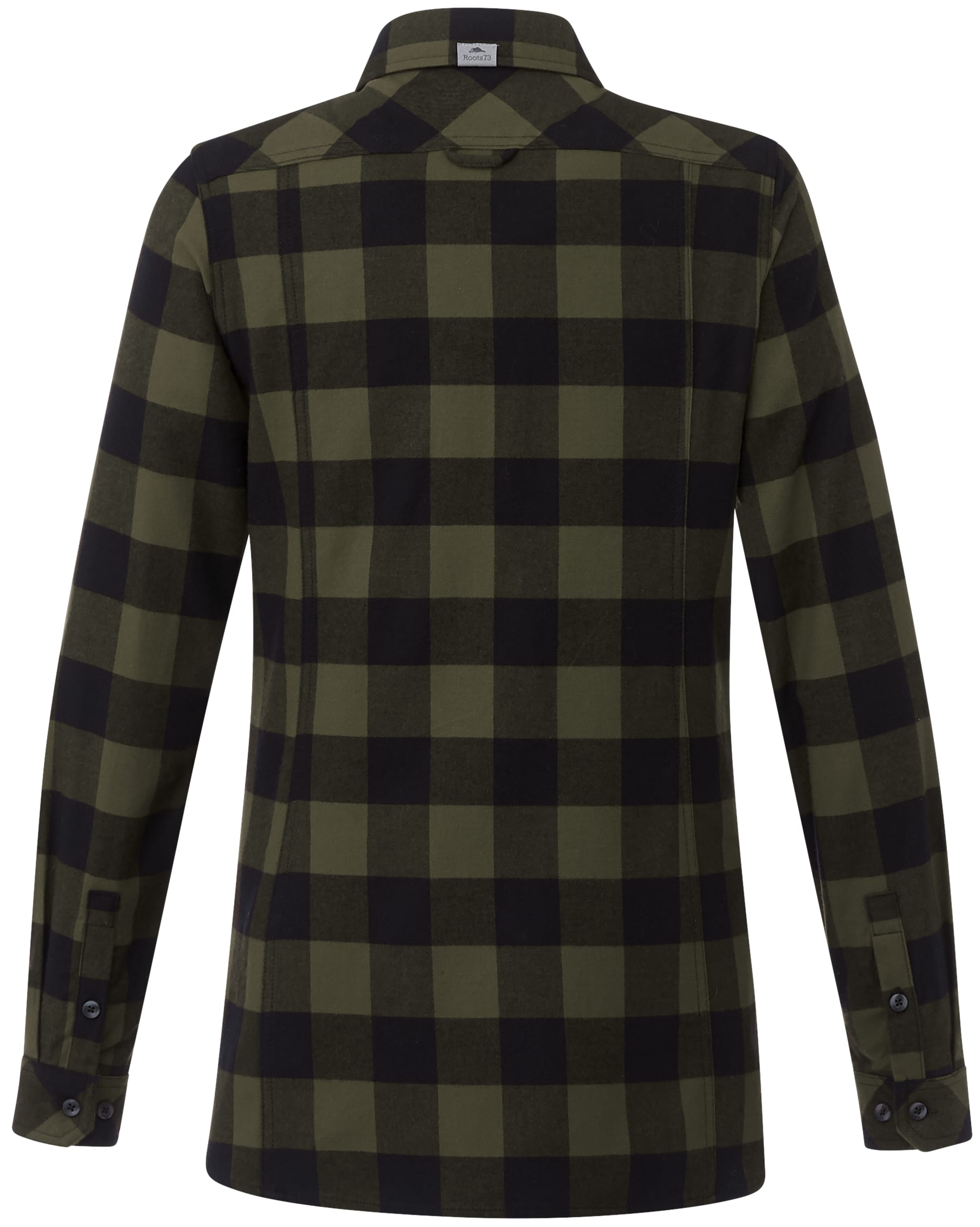 Women's SPRUCELAKE Roots73 Long Sleeve Button Up Flannel Shirt 2