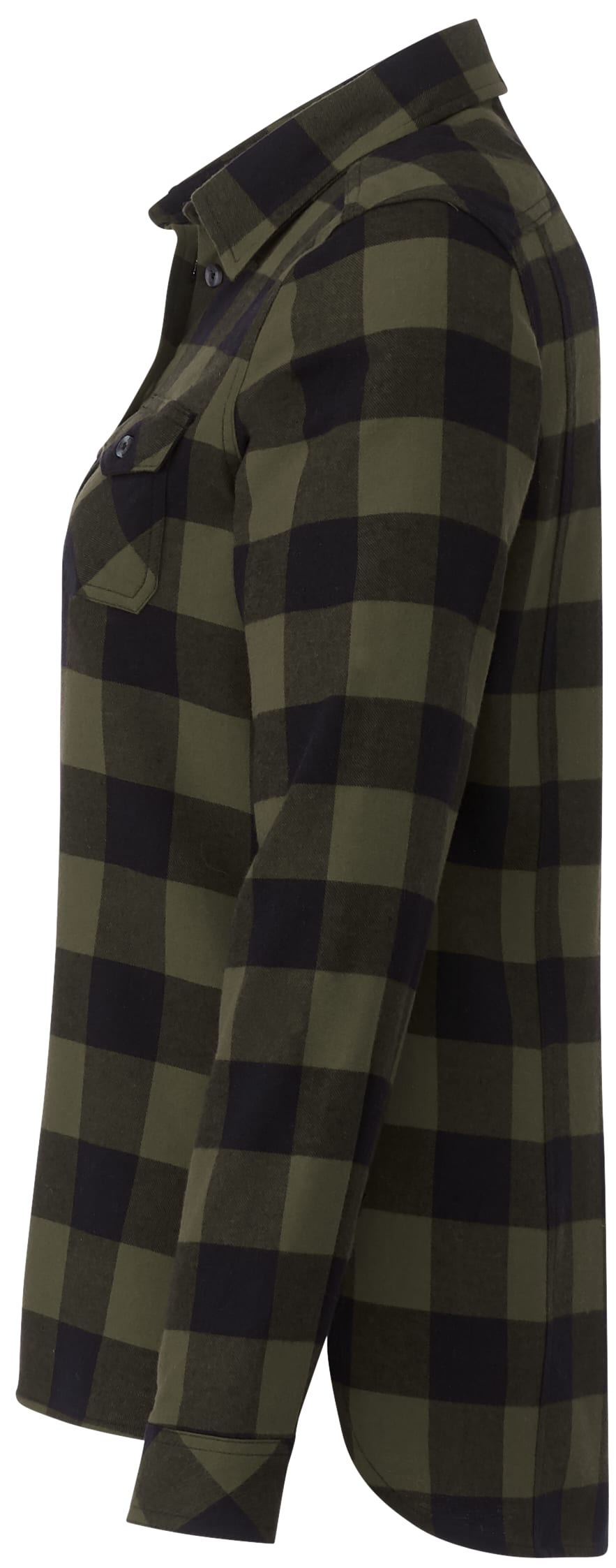 Women's SPRUCELAKE Roots73 Long Sleeve Button Up Flannel Shirt 2