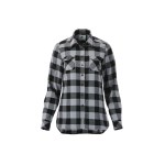 Women's SPRUCELAKE Roots73 Long Sleeve Button Up Flannel Shirt - TM97603938Front Women's SPRUCELAKE Roots73 Long Sleeve Button Up Flannel Shirt - TM97603938Front