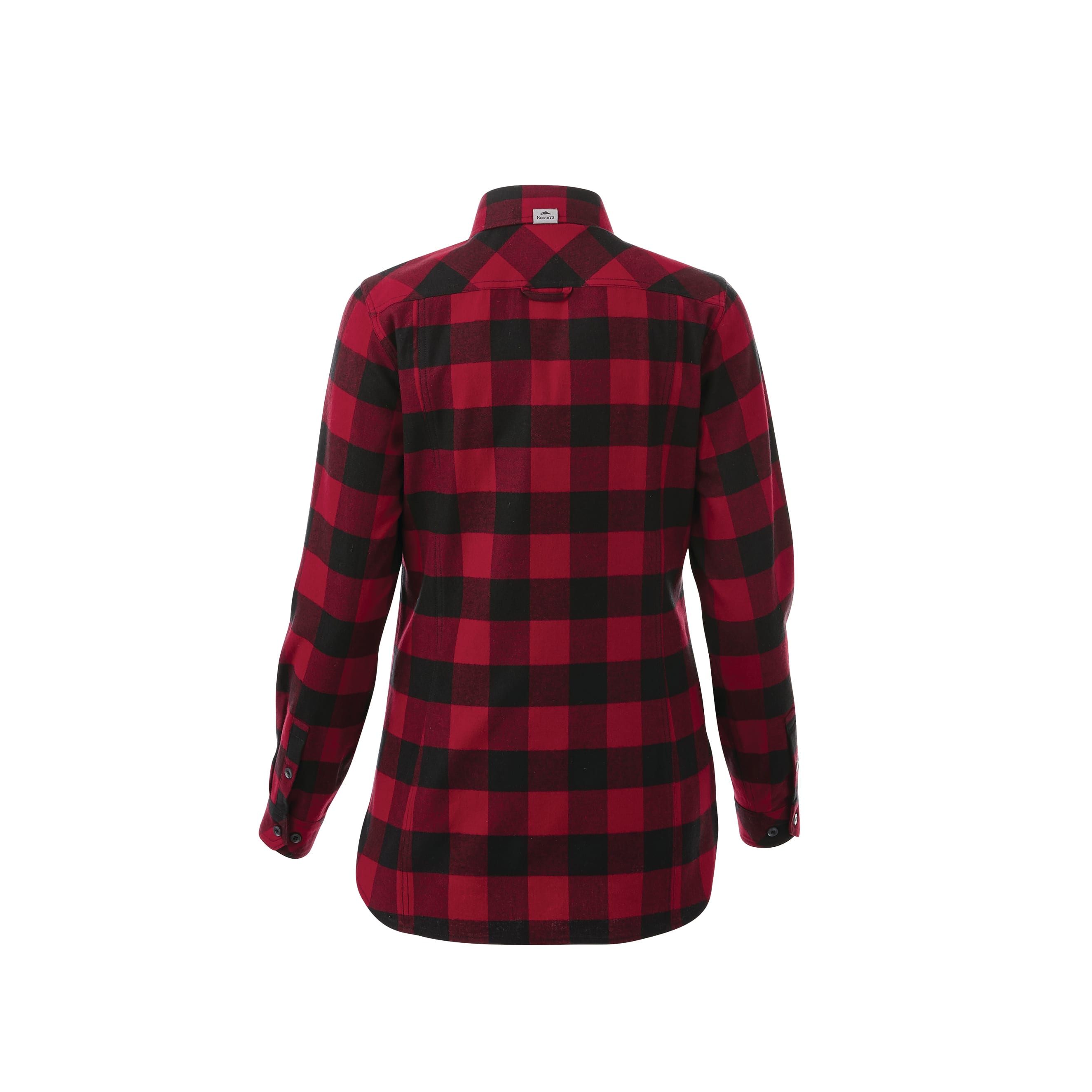 Women's SPRUCELAKE Roots73 Long Sleeve Button Up Flannel Shirt 2