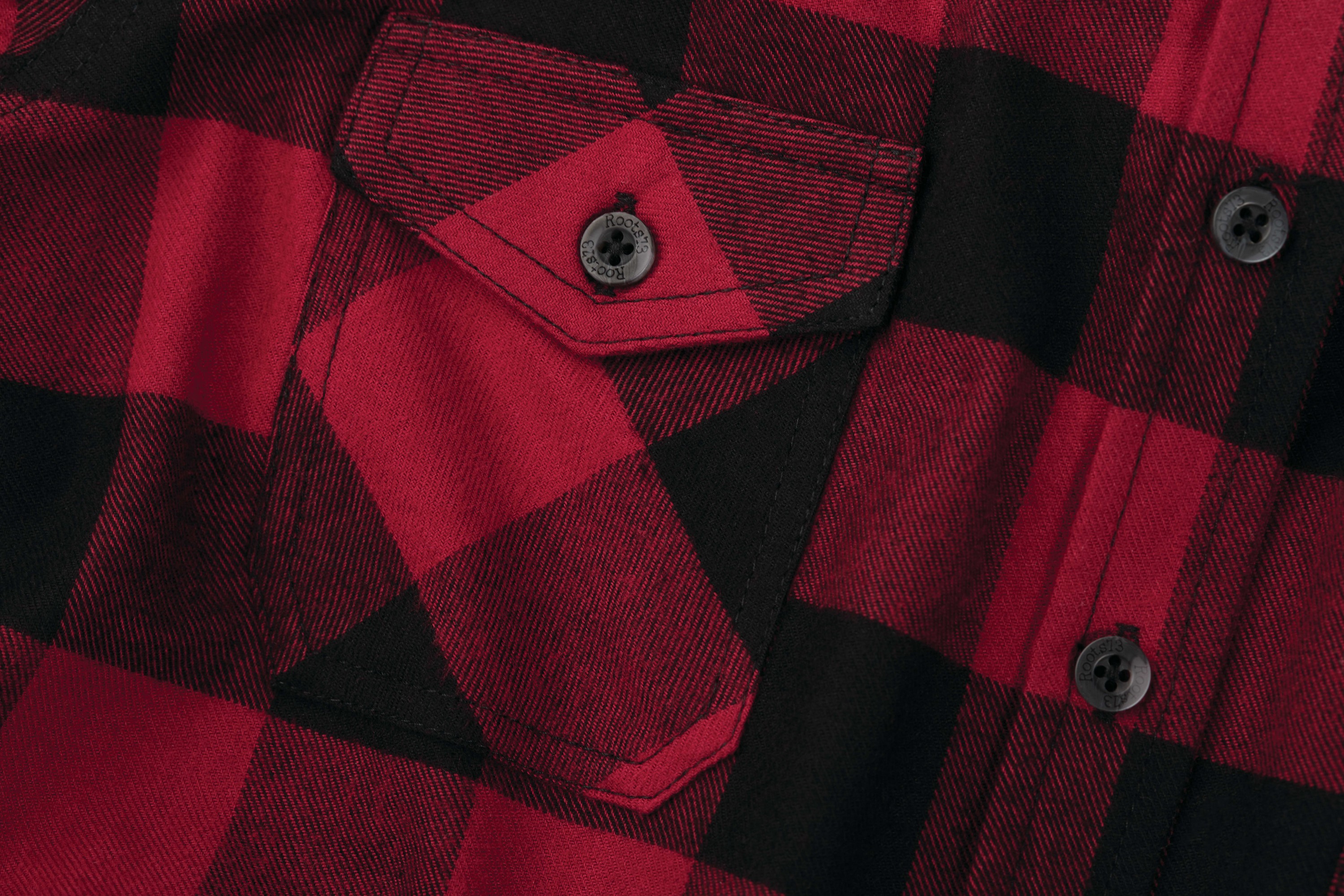 Women's SPRUCELAKE Roots73 Long Sleeve Button Up Flannel Shirt 2