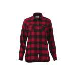 Women's SPRUCELAKE Roots73 Long Sleeve Button Up Flannel Shirt - TM97603372Front Women's SPRUCELAKE Roots73 Long Sleeve Button Up Flannel Shirt - TM97603372Front