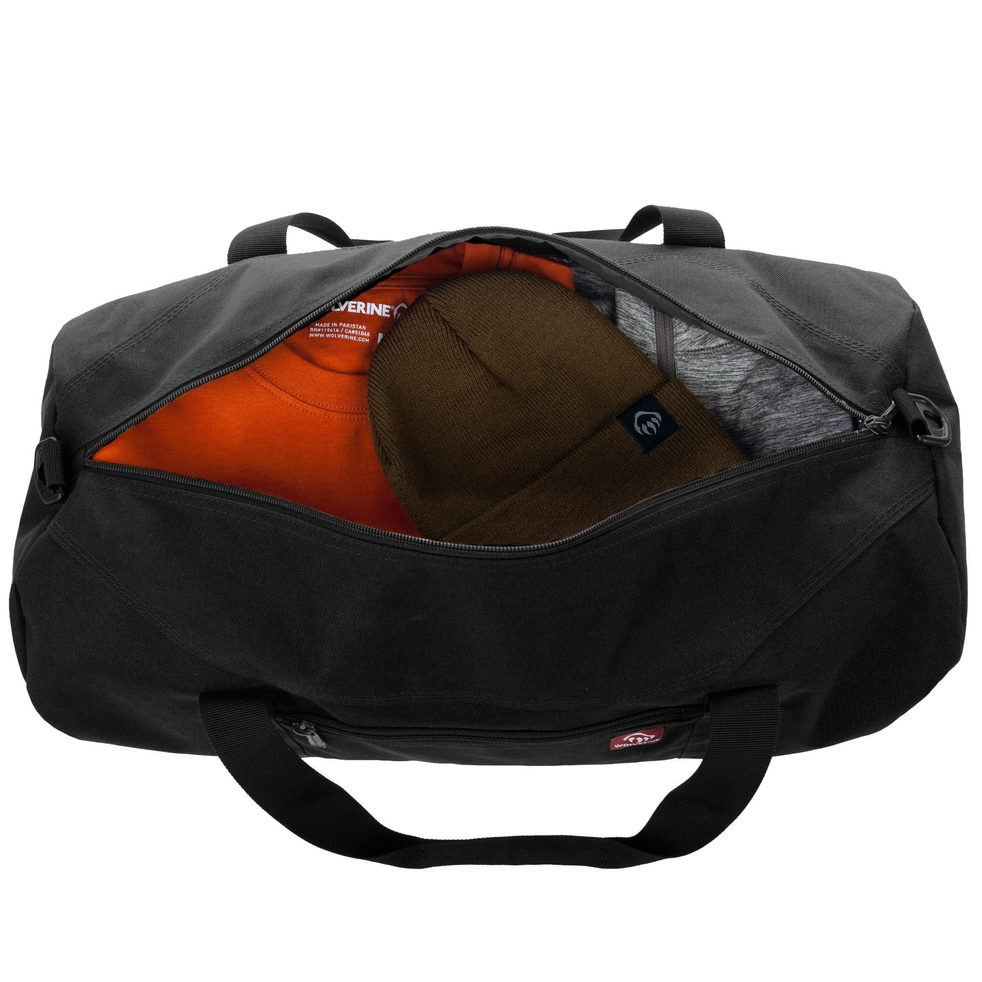 Wolverine 22'' Center Zip Canvas Duffle Bag 1