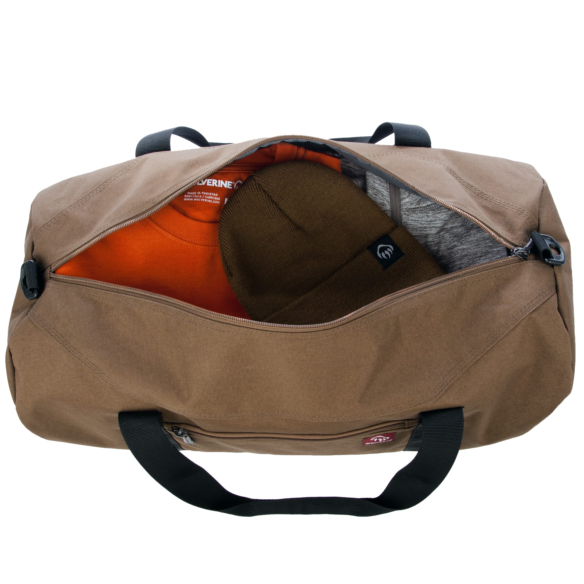 Wolverine 22'' Center Zip Canvas Duffle Bag 1