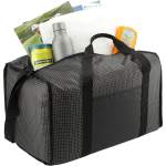 Grid Boxy Duffle Bag - SM-5940BKAngle-Right Grid Boxy Duffle Bag - SM-5940BKAngle-Right