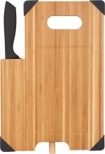 Bamboo Cutting Board with Knife 2 Bamboo Cutting Board with Knife 2