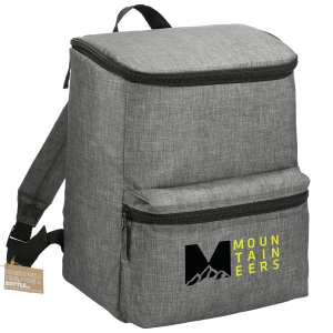 Excursion RPET Constructed Adjustable 20 Can Backpack Cooler 1 Excursion RPET Constructed Adjustable 20 Can Backpack Cooler 1