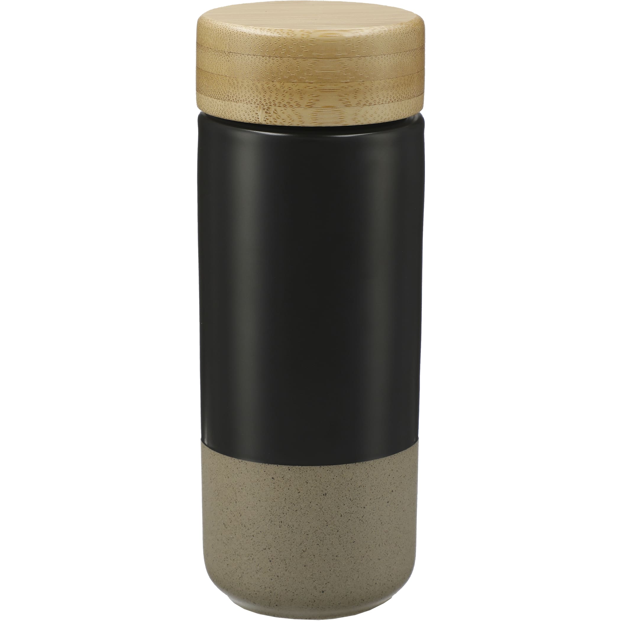 Arlo Ceramic Tumbler with Bamboo lid 11oz 1