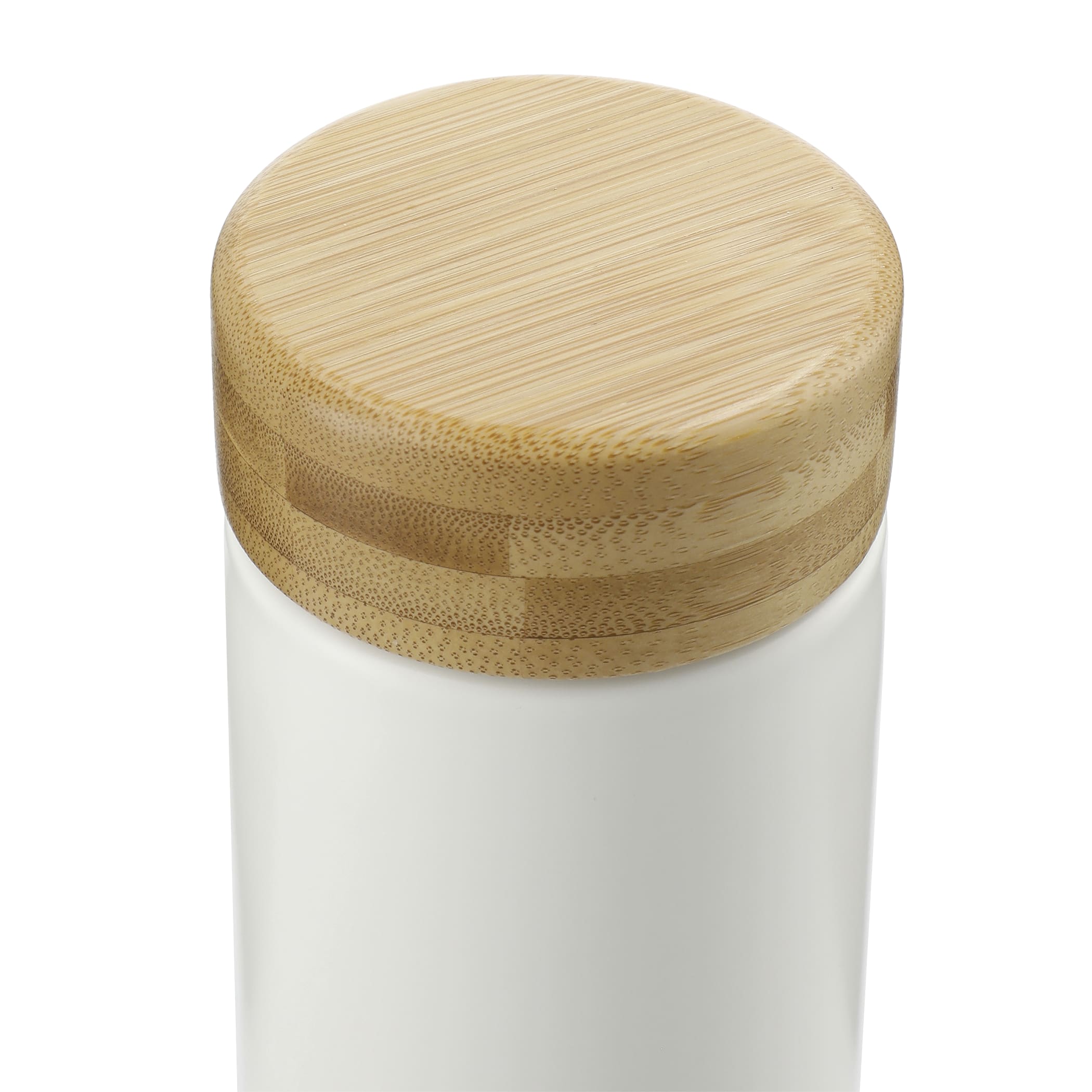 Arlo Ceramic Tumbler with Bamboo lid 11oz 1