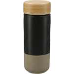 Arlo Ceramic Tumbler with Bamboo lid 11oz 2 Arlo Ceramic Tumbler with Bamboo lid 11oz 2