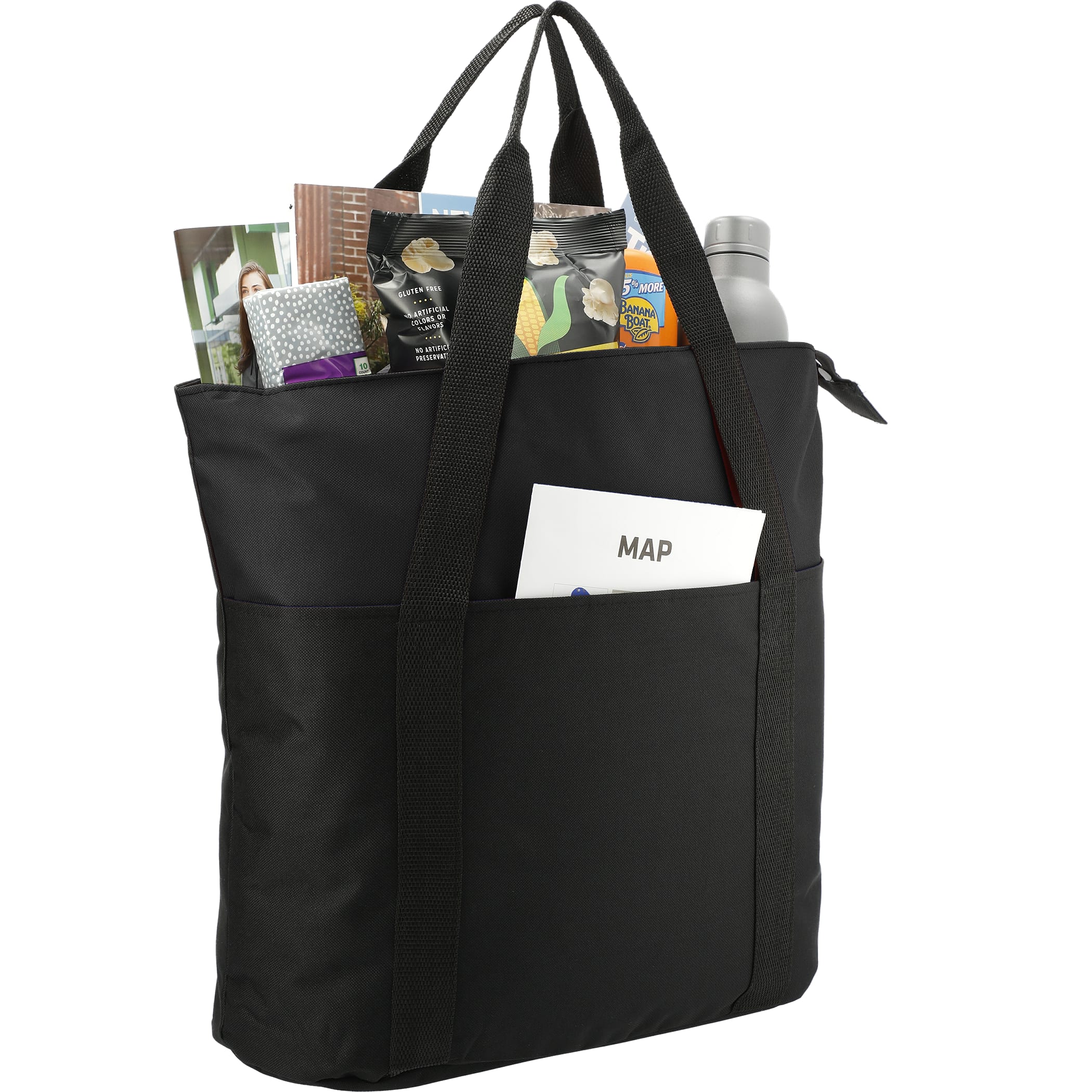 Heavy Duty Zippered Convention Tote 1