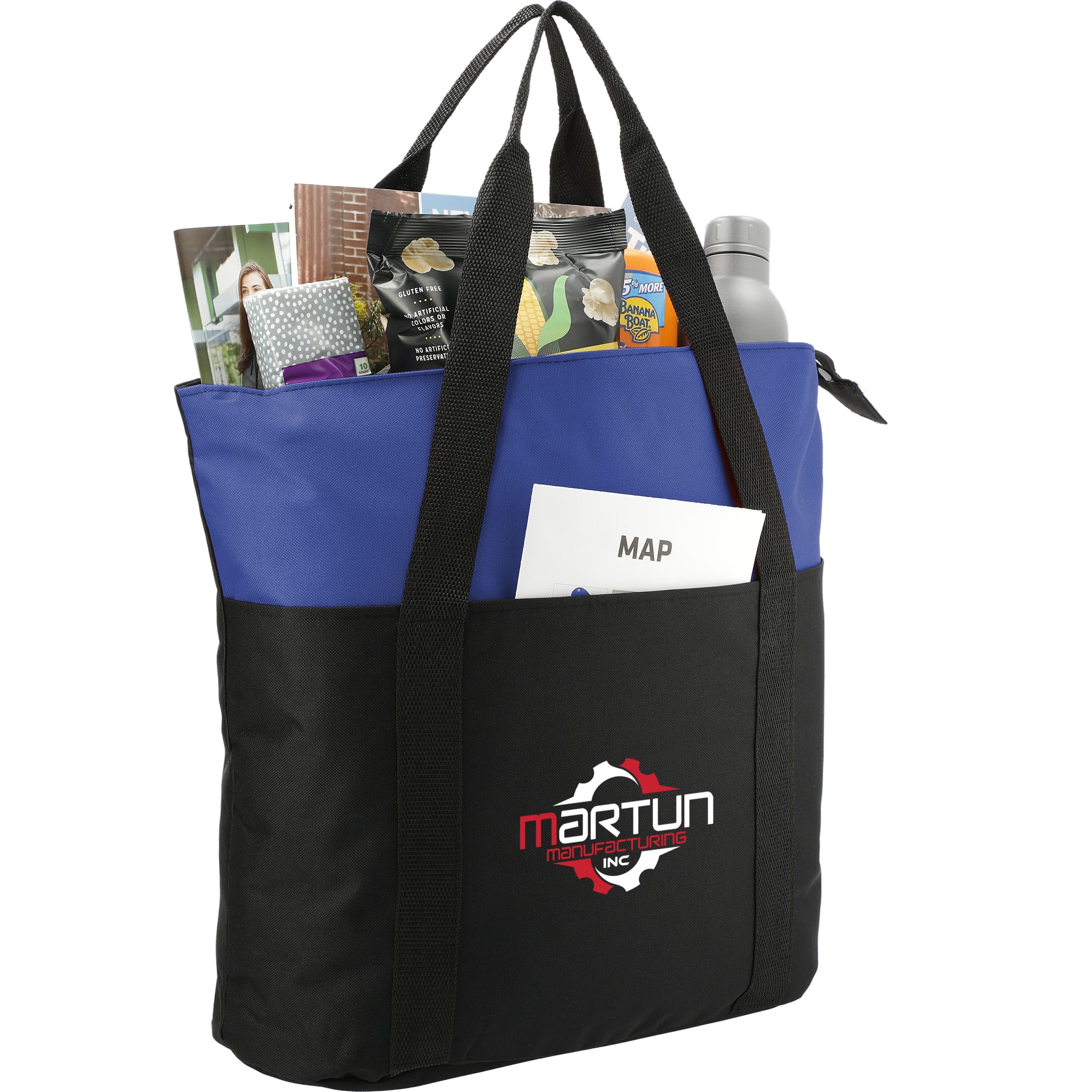 Heavy Duty Zippered Convention Tote 1