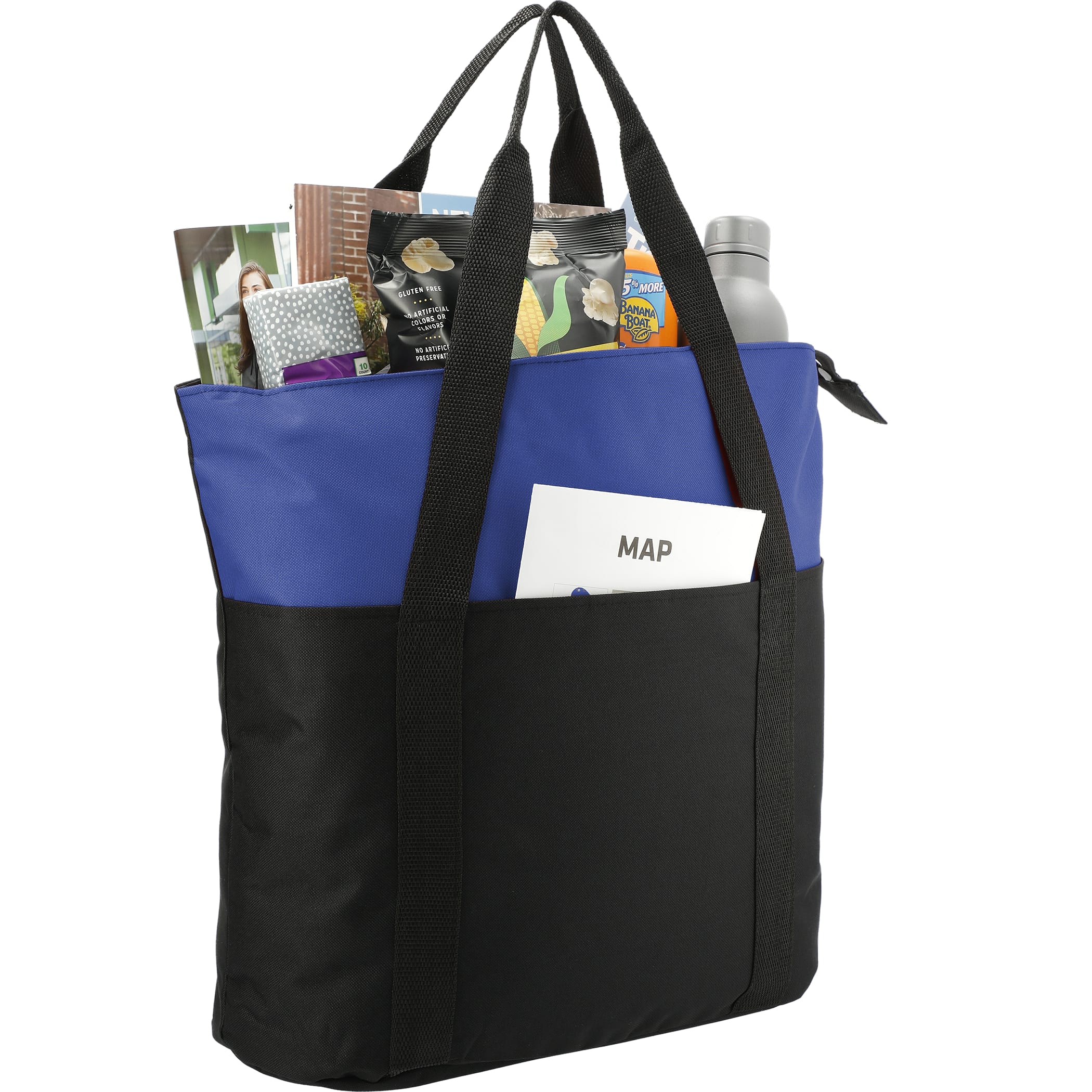 Heavy Duty Zippered Convention Tote 1