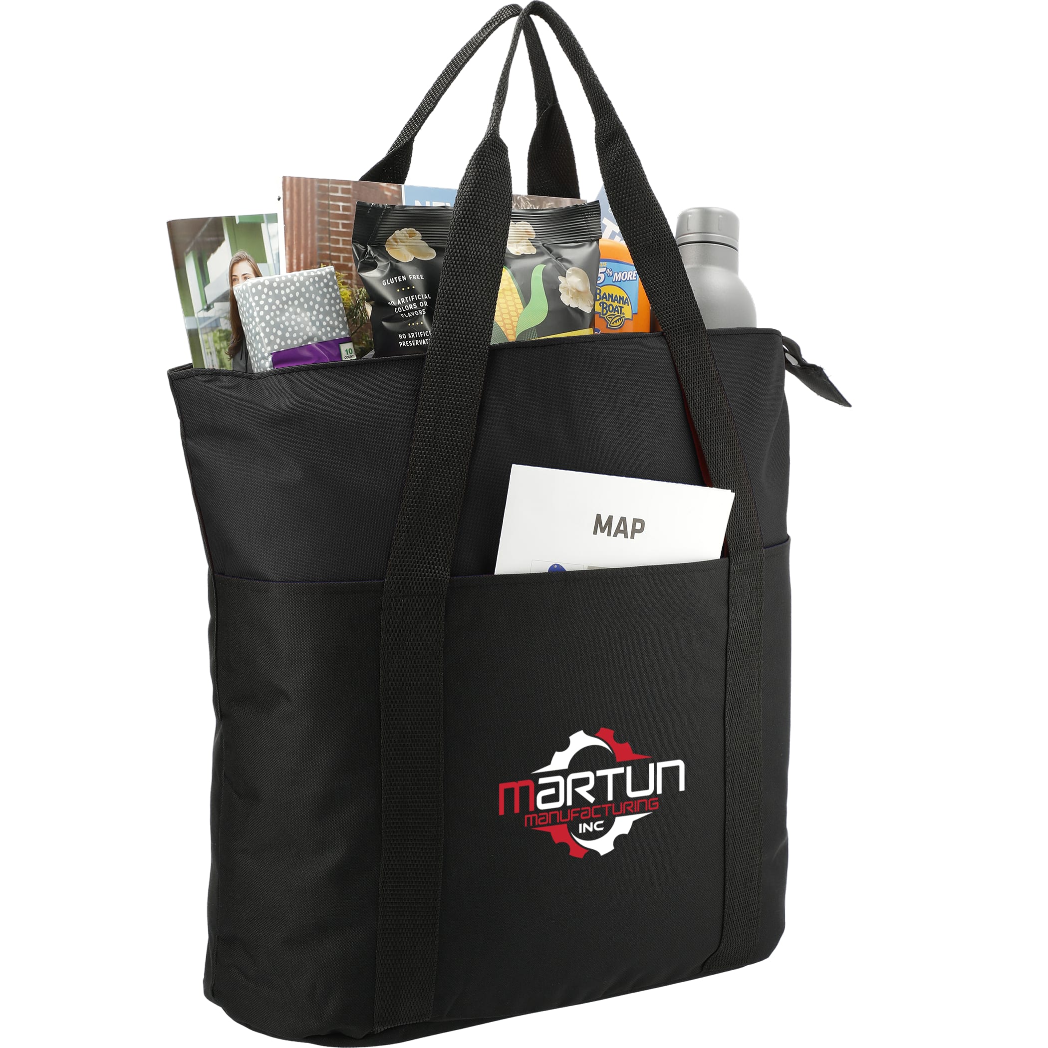 Heavy Duty Zippered Convention Tote 1