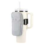 Bottle Buddy Deluxe Water Bottle Pouch - 3750-86GYFront Bottle Buddy Deluxe Water Bottle Pouch - 3750-86GYFront