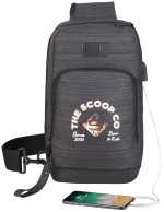 NBN Whitby Sling w/ USB Port - 3950-03CAFront NBN Whitby Sling w/ USB Port - 3950-03CAFront