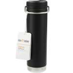 Klean Kanteen Eco TKWide 20oz - Twist Cap - 1600-43BKFront Klean Kanteen Eco TKWide 20oz - Twist Cap - 1600-43BKFront