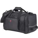 Wenger Apex 20'' rPET Sport Duffle Bag - 9550-72BKAngle-Left Wenger Apex 20'' rPET Sport Duffle Bag - 9550-72BKAngle-Left