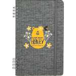 5'' x 7'' Vila Recycled Spiral Notebook - SM-5209NYFront 5'' x 7'' Vila Recycled Spiral Notebook - SM-5209NYFront
