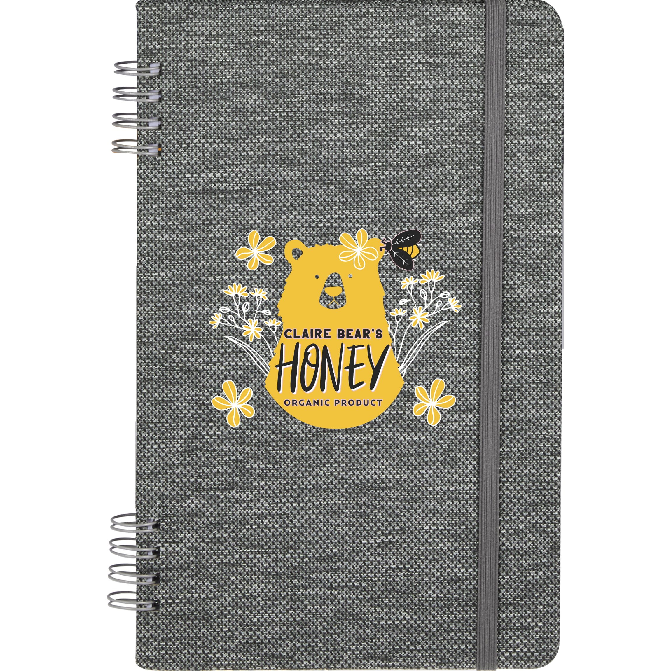 5'' x 7'' Vila Recycled Spiral Notebook 1