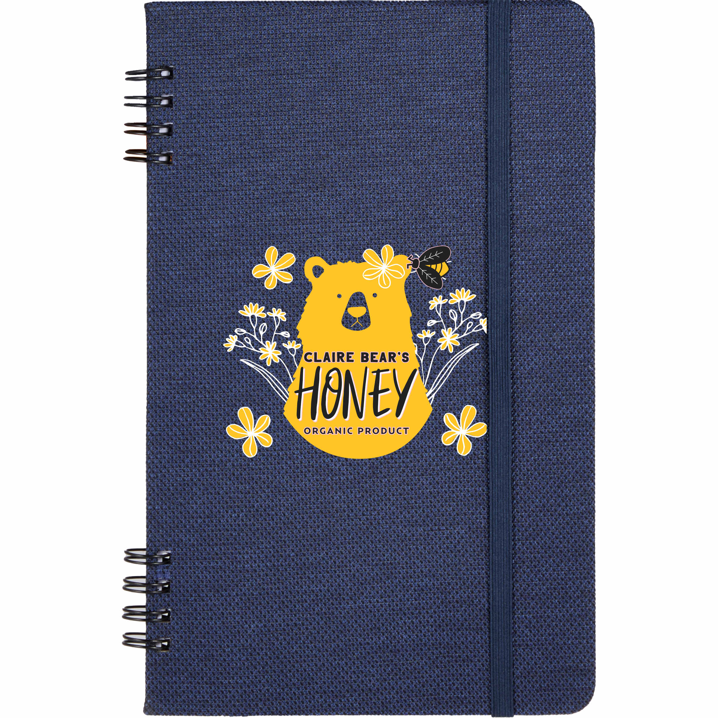 5'' x 7'' Vila Recycled Spiral Notebook 1