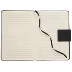 5.5'' x 8.5'' FSC® Recycled Canvas Bound Notebook - SM-5315BKFront 5.5'' x 8.5'' FSC® Recycled Canvas Bound Notebook - SM-5315BKFront