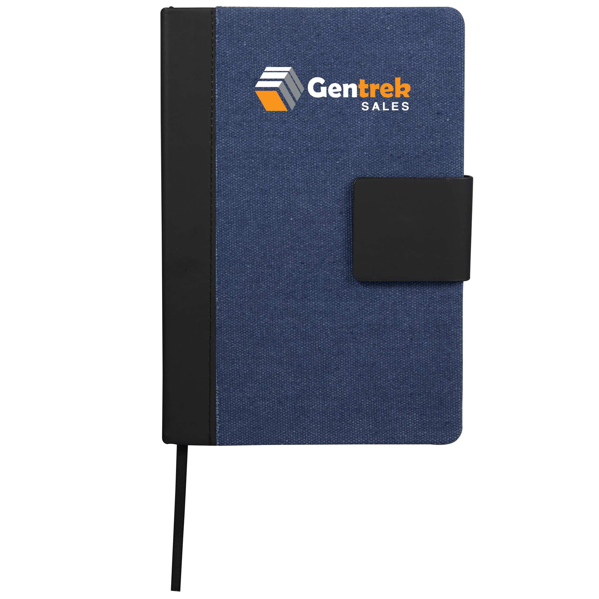5.5'' x 8.5'' FSC® Recycled Canvas Bound Notebook 1