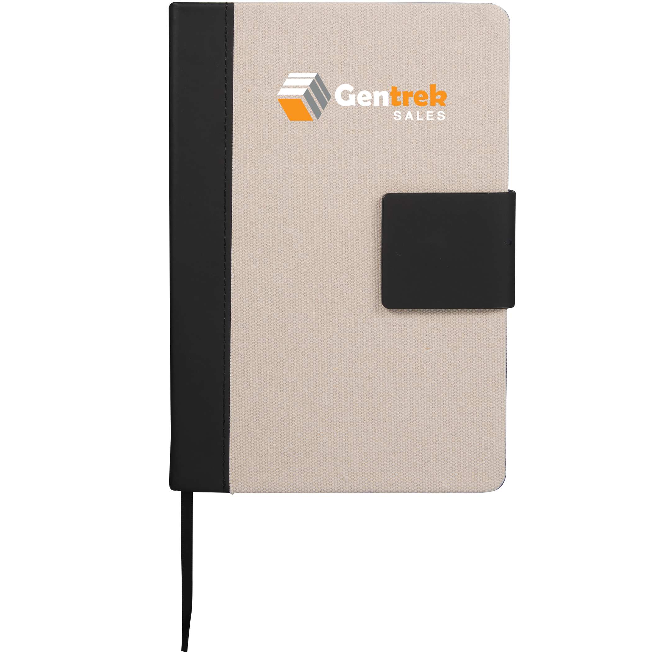 5.5'' x 8.5'' FSC® Recycled Canvas Bound Notebook 1