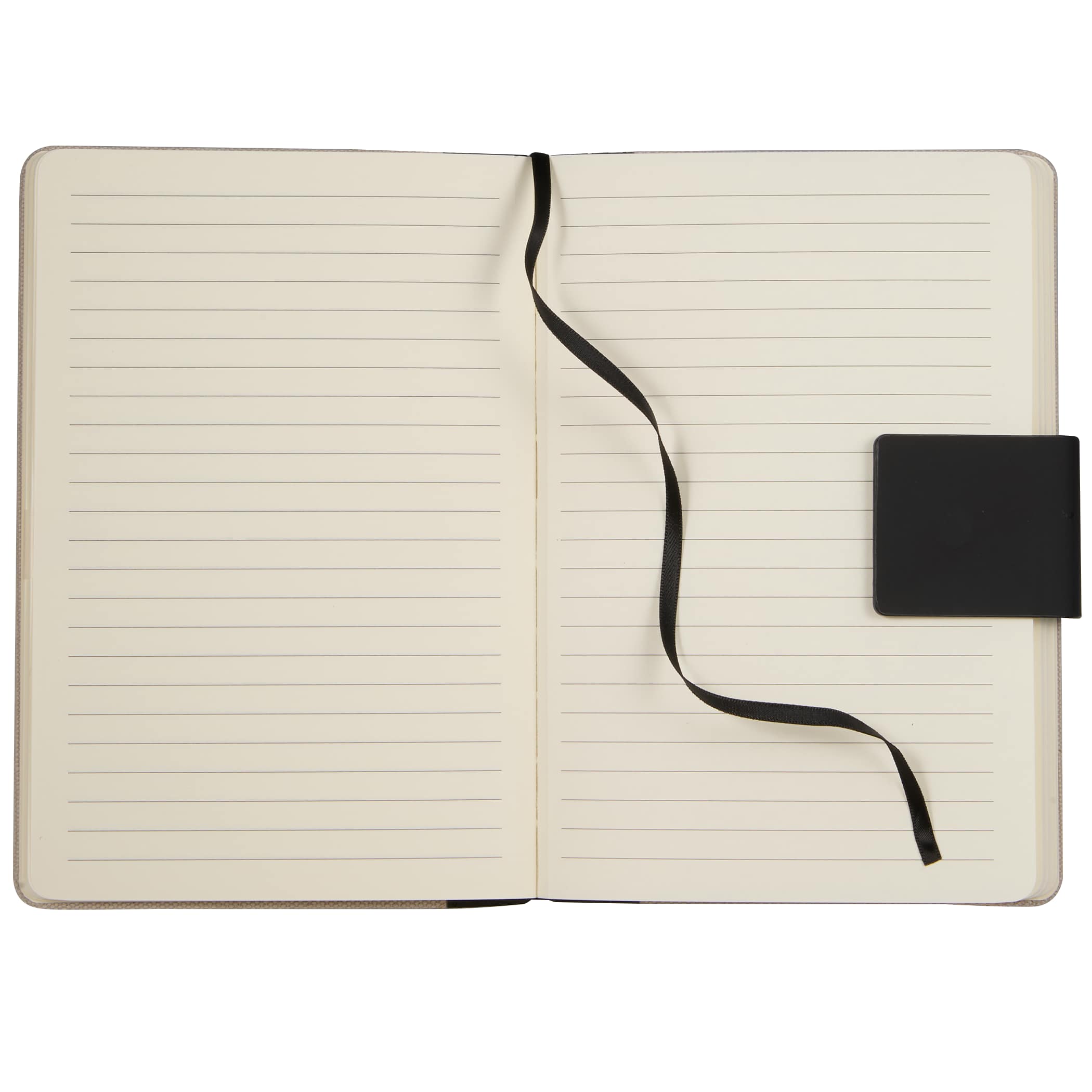 5.5'' x 8.5'' FSC® Recycled Canvas Bound Notebook 1