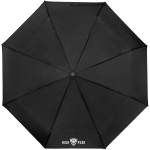 42" Weather Station Auto Open/Close Folding Umbrella - 8852-05BKFront 42" Weather Station Auto Open/Close Folding Umbrella - 8852-05BKFront